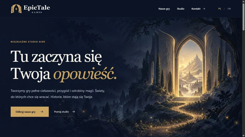 Podgląd realizacji EpicTale Games